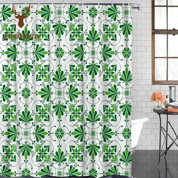 St. Patrick Theme Abstract Floral Pattern Green Pattern Shower Curtains Polyester Fabric Waterproof Bathroom Bath Curtain
St. Patrick Theme Abstract Floral Pattern Green Pattern Shower Curtains Polyester Fabric Waterproof Bathroom Bath Curtain