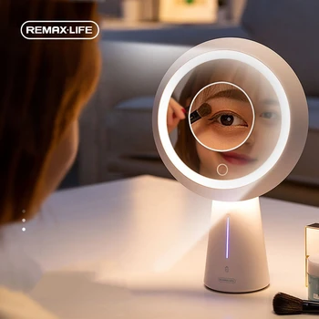 REMAX Table Lamp LED Beauty Mirror Three-color Fill Light Night Light Multi-function Internet Celebrity Makeup Mirror RL-LT16
REMAX Table Lamp LED Beauty Mirror Three-color Fill Light Night Light Multi-function Internet Celebrity Makeup Mirror RL-LT16