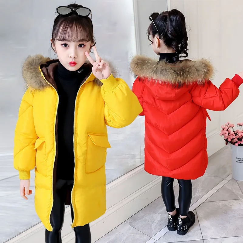 New2019 Fashion Girls clothing Winter Warm down Cotton Jackets Children Fur Collar Coats Girl Thickening Hooded kids Clothes
New2019 Fashion Girls clothing Winter Warm down Cotton Jackets Children Fur Collar Coats Girl Thickening Hooded kids Clothes