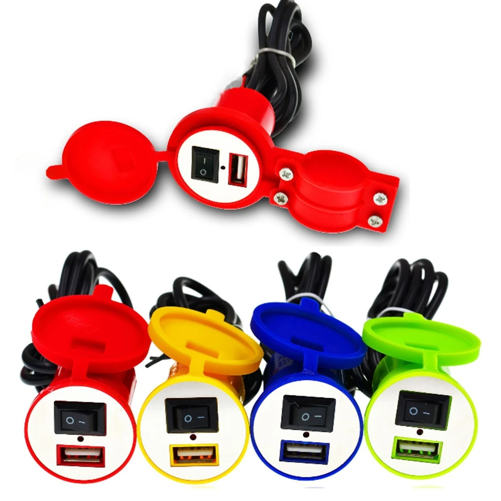 USB Charger Socket Waterproof Power Outlet 2.1A 2.1A with Wire in-line 10A Fuse for 12-24V Car Boat Motorcycle
USB Charger Socket Waterproof Power Outlet 2.1A 2.1A with Wire in-line 10A Fuse for 12-24V Car Boat Motorcycle