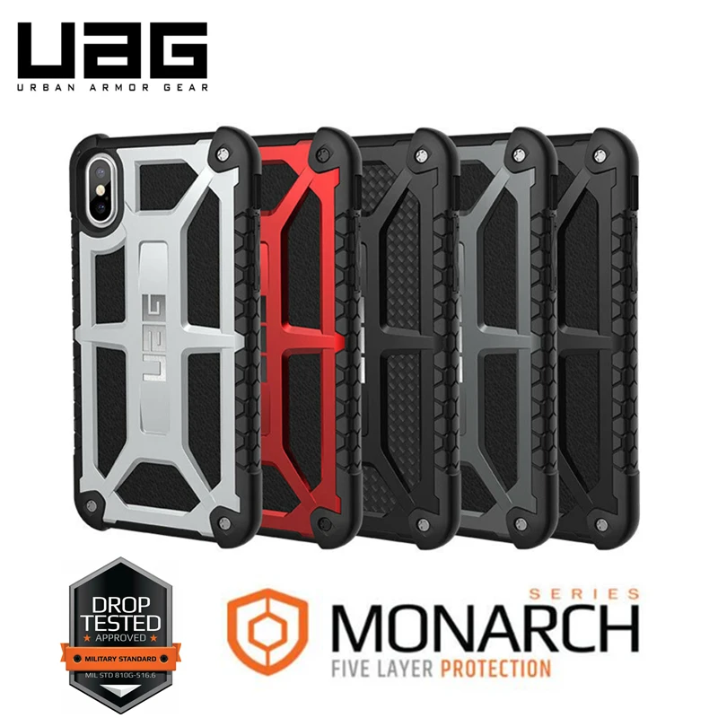 Original UAG Monarch series case Military Spec Case - Rugged Cover For iphone 6/6s/7/8 6/6s/7/8 plus For iphone X XS XR X/XS Max
Original UAG Monarch series case Military Spec Case - Rugged Cover For iphone 6/6s/7/8 6/6s/7/8 plus For iphone X XS XR X/XS Max