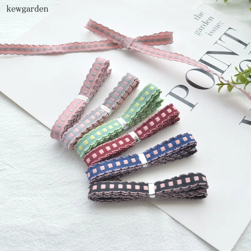 Kewgarden 9mm 3/8" Square Plaid Yarn-dyed Ribbons Handmade Tape DIY Hairpins Bowknot Satin Ribbon Packing Webbing 15 Meters
Kewgarden 9mm 3/8" Square Plaid Yarn-dyed Ribbons Handmade Tape DIY Hairpins Bowknot Satin Ribbon Packing Webbing 15 Meters