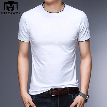 New Summer Short Sleeve T-Shirt Men Solid Colors Cotton T Shirt Men Slim Fit Tee Shirt Homme Casual Men Tops & Tees T888
New Summer Short Sleeve T-Shirt Men Solid Colors Cotton T Shirt Men Slim Fit Tee Shirt Homme Casual Men Tops & Tees T888