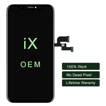 For iPhone X XS Max XR LCD Display OLED With 3D Touch Digitizer Assembly No Dead Pixel LCD Screen Replacement Display Screen
For iPhone X XS Max XR LCD Display OLED With 3D Touch Digitizer Assembly No Dead Pixel LCD Screen Replacement Display Screen