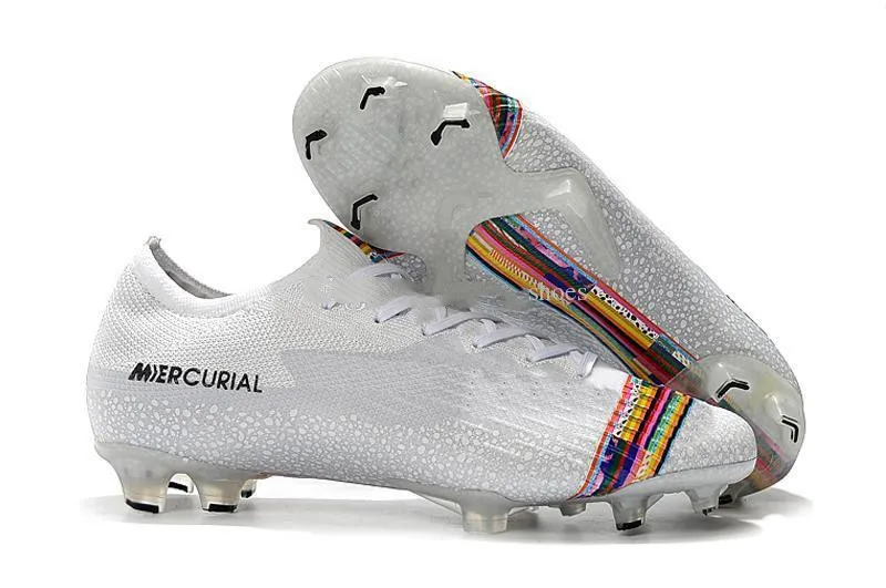 Men Mercurial Vapors XII Elite CR7 SE FG 12 Superfly Vaporx VII 7 CR7 NJR LVL UP Ronaldo Neymar Women Kids Soccer Football Shoes
Men Mercurial Vapors XII Elite CR7 SE FG 12 Superfly Vaporx VII 7 CR7 NJR LVL UP Ronaldo Neymar Women Kids Soccer Football Shoes