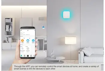 ZigBee 3.0 Smart Gateway Hub Tuya APP Wireless/Wired WiFi ZigBee Smart Household Bridge Control Centor Fully Compatible Hub 
ZigBee 3.0 Smart Gateway Hub Tuya APP Wireless/Wired WiFi ZigBee Smart Household Bridge Control Centor Fully Compatible Hub