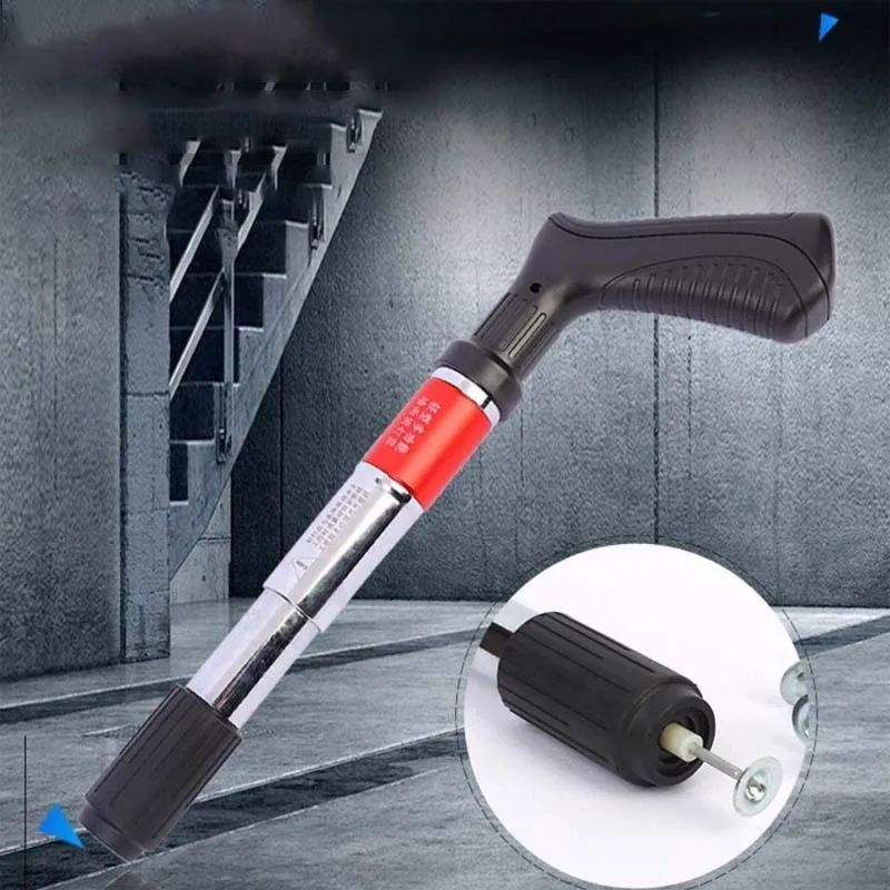 Metalworking Rivet Nail Gun Labor-saving Alloy Steel Tufting Gun Tool Concrete Wall Anchor Wire Slotting Device
Metalworking Rivet Nail Gun Labor-saving Alloy Steel Tufting Gun Tool Concrete Wall Anchor Wire Slotting Device