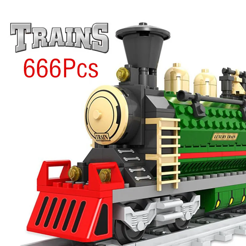 Assembling Building Blocks City Train Station Vehicle Power-Driven Tracks Set Model Rail Bricks Children Toys For Kids Technic
Assembling Building Blocks City Train Station Vehicle Power-Driven Tracks Set Model Rail Bricks Children Toys For Kids Technic