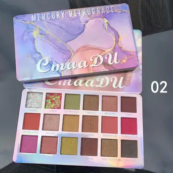 CmaaDu 18 Color Eyeshadow Pallete Matte Shimmer Eyeshadow Waterproof Long-lasting Makeup Eyeshadow palette Cosmetics TSLM2
CmaaDu 18 Color Eyeshadow Pallete Matte Shimmer Eyeshadow Waterproof Long-lasting Makeup Eyeshadow palette Cosmetics TSLM2