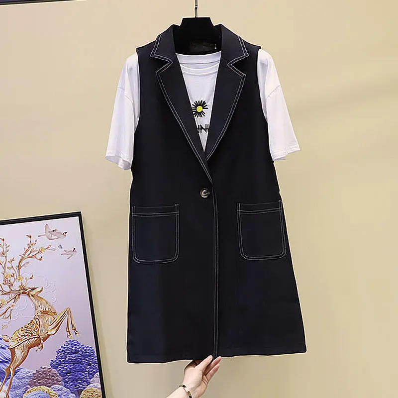 Bright line mid-length suit vest coat 2021 spring autumn new Korean version back belt is thinner ladies vest jacket women s268
Bright line mid-length suit vest coat 2021 spring autumn new Korean version back belt is thinner ladies vest jacket women s268