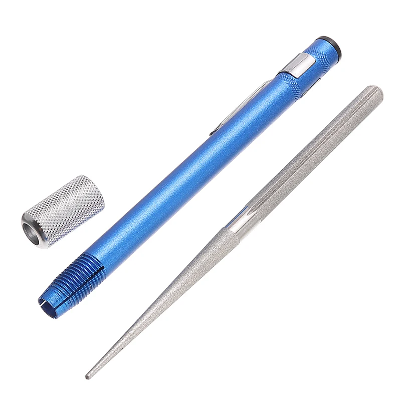 130mm Portable Diamond Pen-Shaped Sharpener 2in1 Pocket Blade Knife Sharpener Files For Hunting Fishing Saw Hook Sharpening
130mm Portable Diamond Pen-Shaped Sharpener 2in1 Pocket Blade Knife Sharpener Files For Hunting Fishing Saw Hook Sharpening