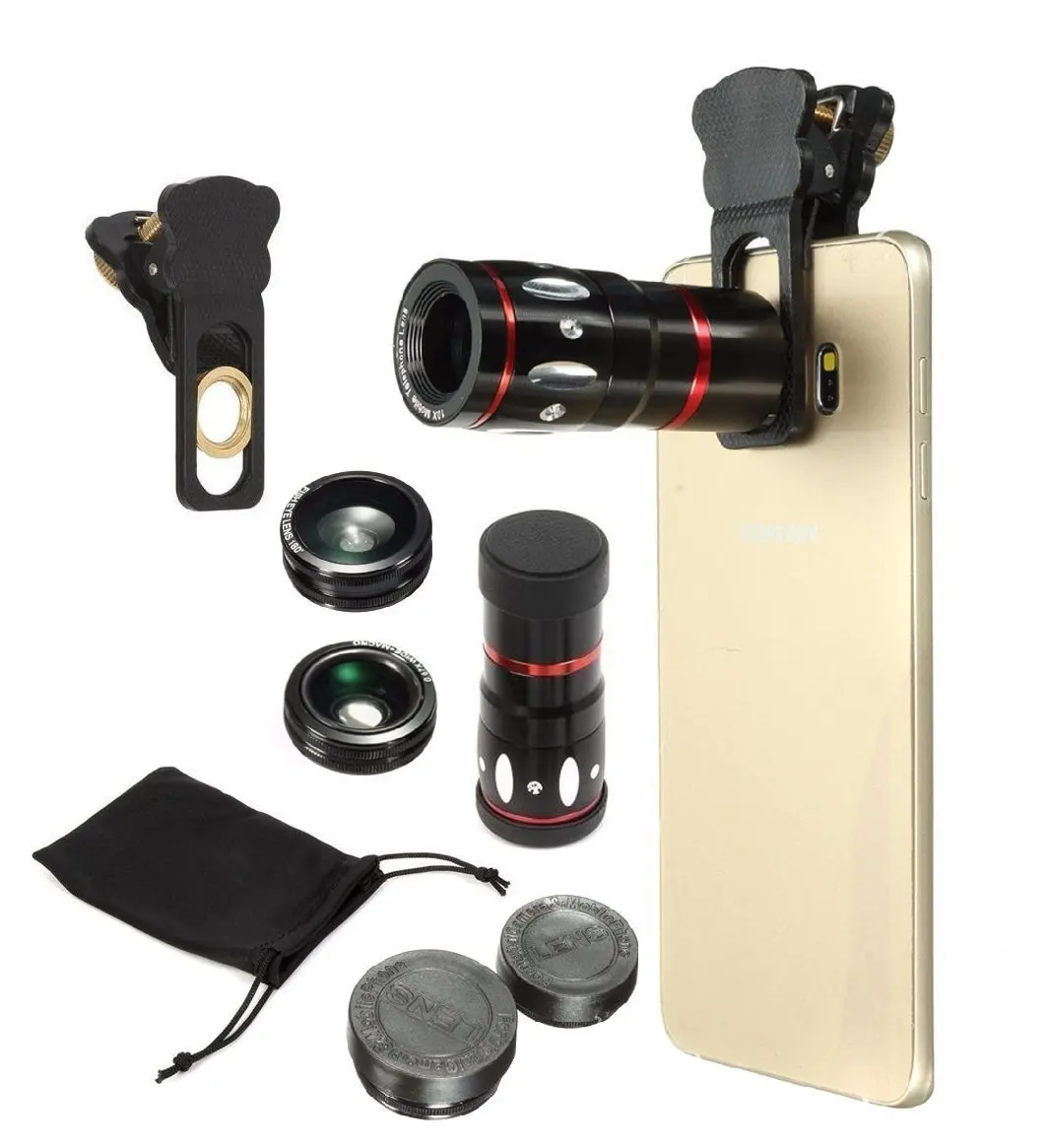 Mobile Phone Lens 10 Times Four-in-One Set Wide-angle Macro Camera Metal-10 Times Long Telephoto High-definition Lens
Mobile Phone Lens 10 Times Four-in-One Set Wide-angle Macro Camera Metal-10 Times Long Telephoto High-definition Lens