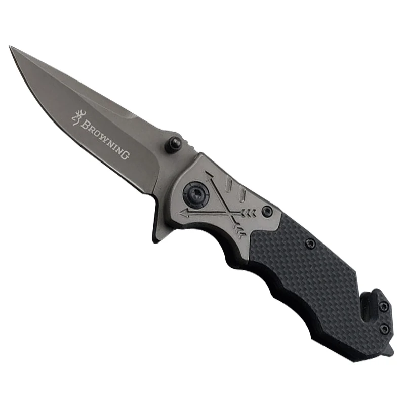 Multifunctional survival Knife Titanizing 5Cr13Mov Steel Blade G10 Handle Small Folding Blade Knife
Multifunctional survival Knife Titanizing 5Cr13Mov Steel Blade G10 Handle Small Folding Blade Knife
