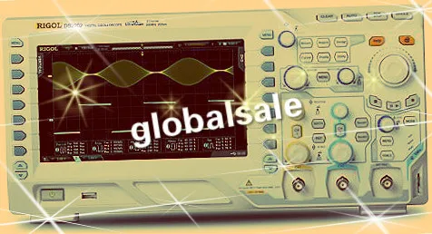 Новый цифровой осциллограф RIGOL DS2072 2GSA/S 70 МГц 8 "TFT 50KWFMS/S 500UV-10V/DIV бесплатная