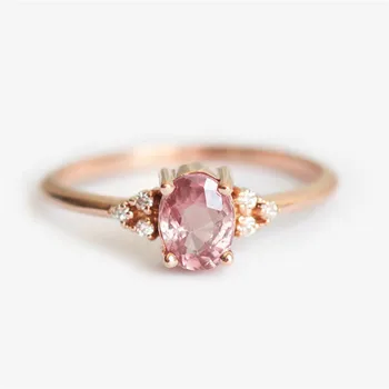 HT-9 Pink CZ Engagement Rings for Women Rose Gold Wedding Ring Dainty Valantine's Gift for Girl Friends Romantic Jewelry
HT-9 Pink CZ Engagement Rings for Women Rose Gold Wedding Ring Dainty Valantine's Gift for Girl Friends Romantic Jewelry