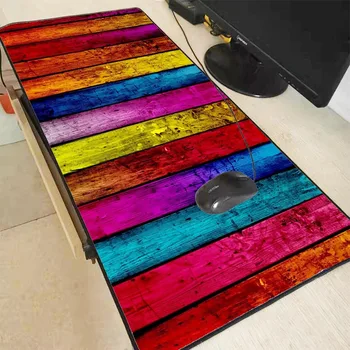 Colourful Wooden Painted Extra Large Mouse Pad Gaming Mousepad Anti-slip Natural Rubber Gaming Mouse Mat with Lock Edge
Colourful Wooden Painted Extra Large Mouse Pad Gaming Mousepad Anti-slip Natural Rubber Gaming Mouse Mat with Lock Edge