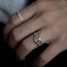 Fashion Crystal Cross Line Open Silver Rings For Women Korean Simple Adjustable Zircon Ring Finger Charm Wedding Jewelry New
Fashion Crystal Cross Line Open Silver Rings For Women Korean Simple Adjustable Zircon Ring Finger Charm Wedding Jewelry New