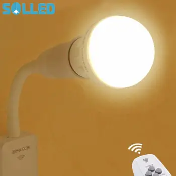 E27 LED Remote Control Plug Lamp Holder Light Base for Night Light Bedside Lamp (without Light Source)
E27 LED Remote Control Plug Lamp Holder Light Base for Night Light Bedside Lamp (without Light Source)
