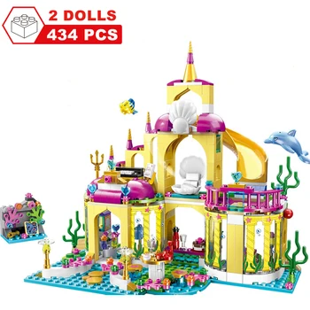 Building Blocks Princess Undersea Palace Stacking Blocks Figure Bricks Girls Friends Kids Toys
Building Blocks Princess Undersea Palace Stacking Blocks Figure Bricks Girls Friends Kids Toys
