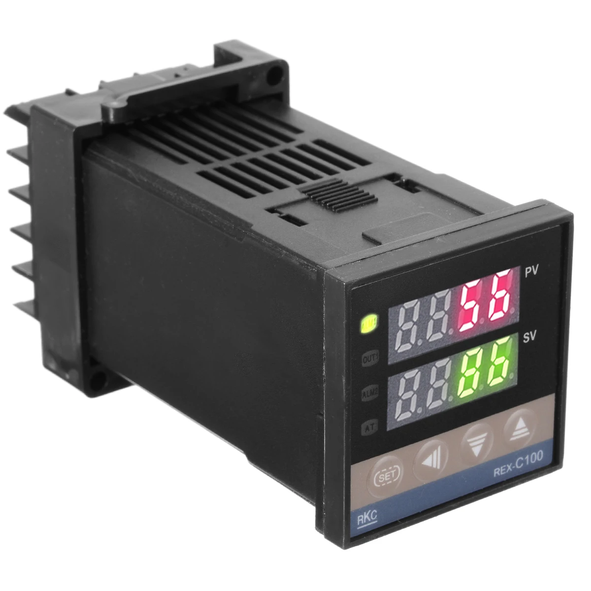 New REX-C100 LCD PID Temperature Controller + Solid State Relay + K Thermocouple High Quality Digital Temperature Controller
