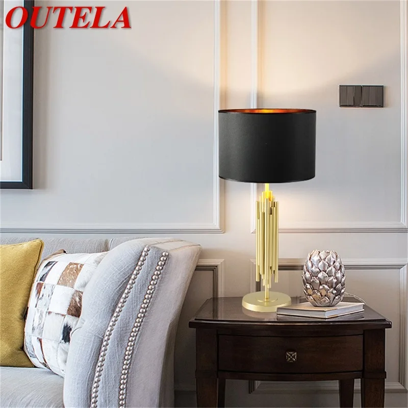 OUTELA Modern Table Lamp Design Bedside LED Desk Light Luxury Creative Decorative for Home Bedroom Living Room Office
OUTELA Modern Table Lamp Design Bedside LED Desk Light Luxury Creative Decorative for Home Bedroom Living Room Office