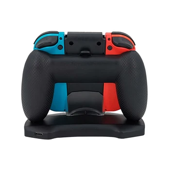Game Handle Controller Charger 2In1 Gamepad Charging Grip and Host Charging Base Play Console Charging Base for Switch Eletronic
Game Handle Controller Charger 2In1 Gamepad Charging Grip and Host Charging Base Play Console Charging Base for Switch Eletronic