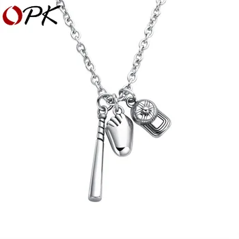 Brand men jewelry Baseball Necklace Fashion men baseball bat gloves hat Necklace Pendant Personal Hip hop accessories gifts tif
Brand men jewelry Baseball Necklace Fashion men baseball bat gloves hat Necklace Pendant Personal Hip hop accessories gifts tif