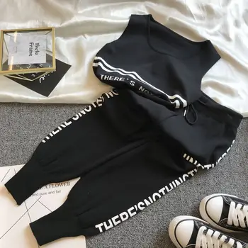 Fashion Women Tracksuit Knitted Set Top Coat and Long Pants Suit Sleeveless Sweater Pants Suit 2 Piece Set Trousers Elastic 
Fashion Women Tracksuit Knitted Set Top Coat and Long Pants Suit Sleeveless Sweater Pants Suit 2 Piece Set Trousers Elastic