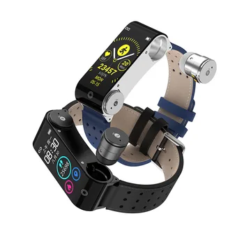 smart Bracelet running exercise meter step heart rate color screen Bracelet dual Bluetooth headset
smart Bracelet running exercise meter step heart rate color screen Bracelet dual Bluetooth headset