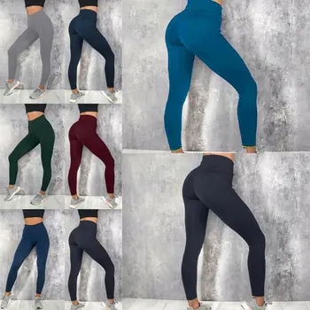 Womens Fitness Yoga Leggings Running Gym Sport High Waist Jogging Pants Tro 
Womens Fitness Yoga Leggings Running Gym Sport High Waist Jogging Pants Tro