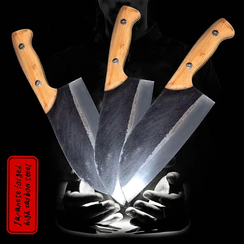 DEHONG 7.6-inch High carbon steel kitchen knife manual sharp kitchen knife wide edge professional meat cutter utility knife
DEHONG 7.6-inch High carbon steel kitchen knife manual sharp kitchen knife wide edge professional meat cutter utility knife