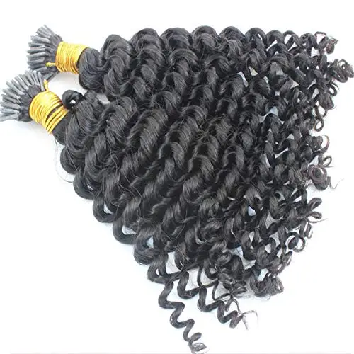 Loose Deep Curly I Tip Hair Extensions Brazilian Remy Human Hair Micro Link Pre-bonded Curly Microlinks I Tip Hair 100strands
Loose Deep Curly I Tip Hair Extensions Brazilian Remy Human Hair Micro Link Pre-bonded Curly Microlinks I Tip Hair 100strands