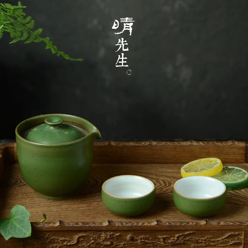 Coarse Pottery Hand Fast Off The Cup A Pot Of Two Cup Travel Tea Set Portable Package Small Suit Originality Kungfu Online With
Coarse Pottery Hand Fast Off The Cup A Pot Of Two Cup Travel Tea Set Portable Package Small Suit Originality Kungfu Online With