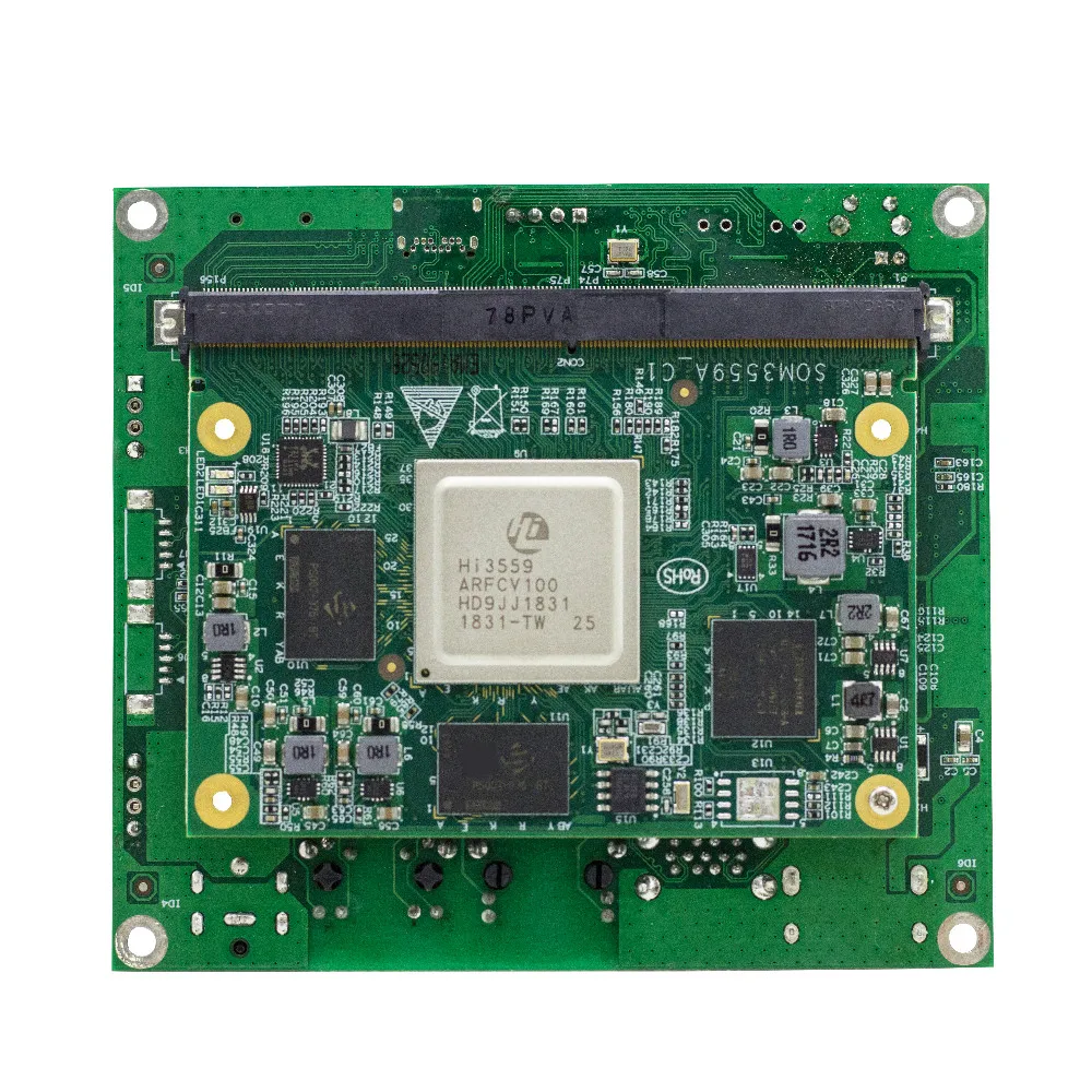 Hi3559a Ivp3559a Development Board AI Data Server Supports 8g Memory Golden Finger Connection
Hi3559a Ivp3559a Development Board AI Data Server Supports 8g Memory Golden Finger Connection