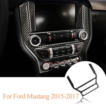 For Ford Mustang 2015-2017 Car Central Control Air Conditioning CD Panel Cover Trim Sticker Carbon Fiber Interior Decor Decal
For Ford Mustang 2015-2017 Car Central Control Air Conditioning CD Panel Cover Trim Sticker Carbon Fiber Interior Decor Decal