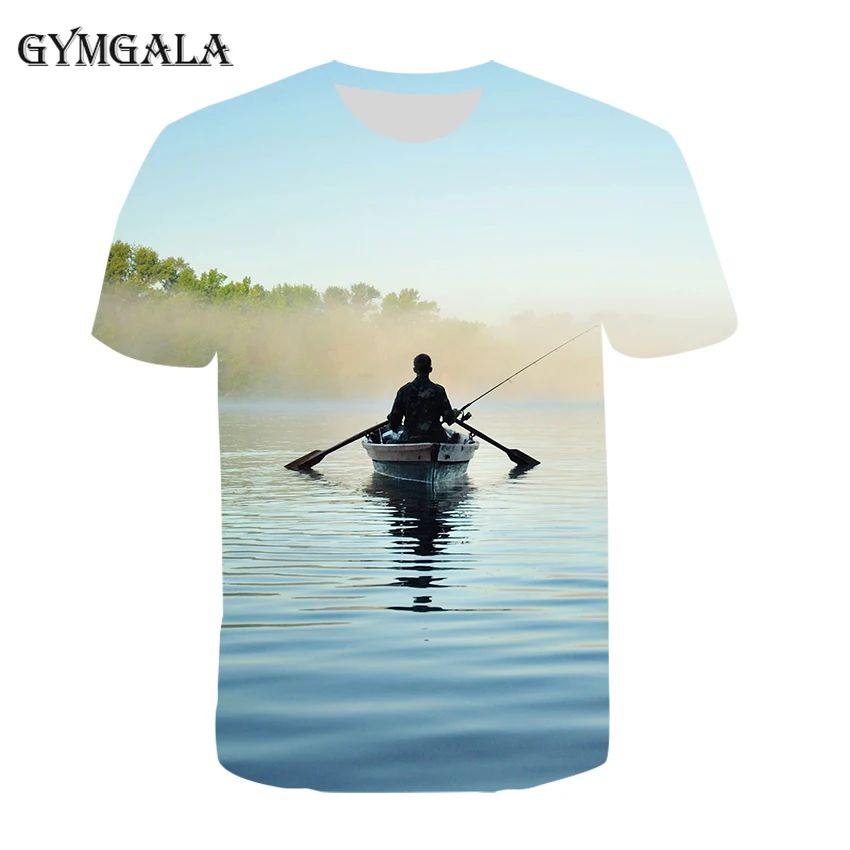 2020 summer new T-shirt European and American style 3D printing custom fishing pattern men and women round neck short sleeve
2020 summer new T-shirt European and American style 3D printing custom fishing pattern men and women round neck short sleeve