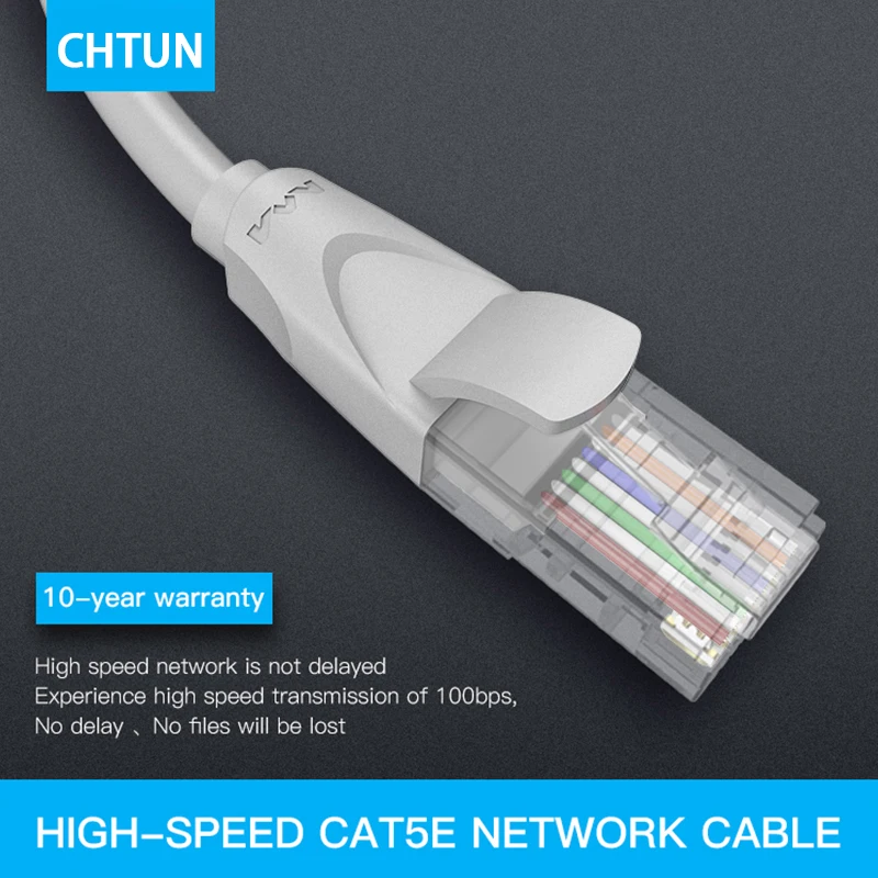 Pure copper ultra-five class non-shielded finished network cable cat5e network jumper computer router RJ45 interface
Pure copper ultra-five class non-shielded finished network cable cat5e network jumper computer router RJ45 interface