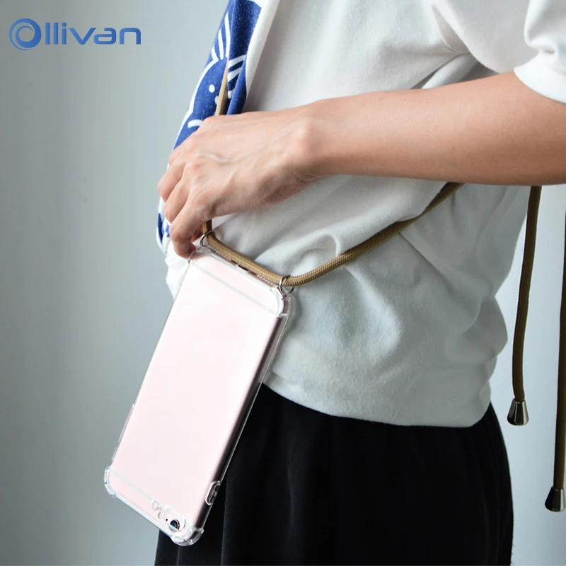 Crossbody Necklace Phone Case For iPhone 11 Pro Max 2019 Clear Shoulder Airbag Soft Cover For iPhone 7 8 6 6s Plus Xs Max X Case
Crossbody Necklace Phone Case For iPhone 11 Pro Max 2019 Clear Shoulder Airbag Soft Cover For iPhone 7 8 6 6s Plus Xs Max X Case