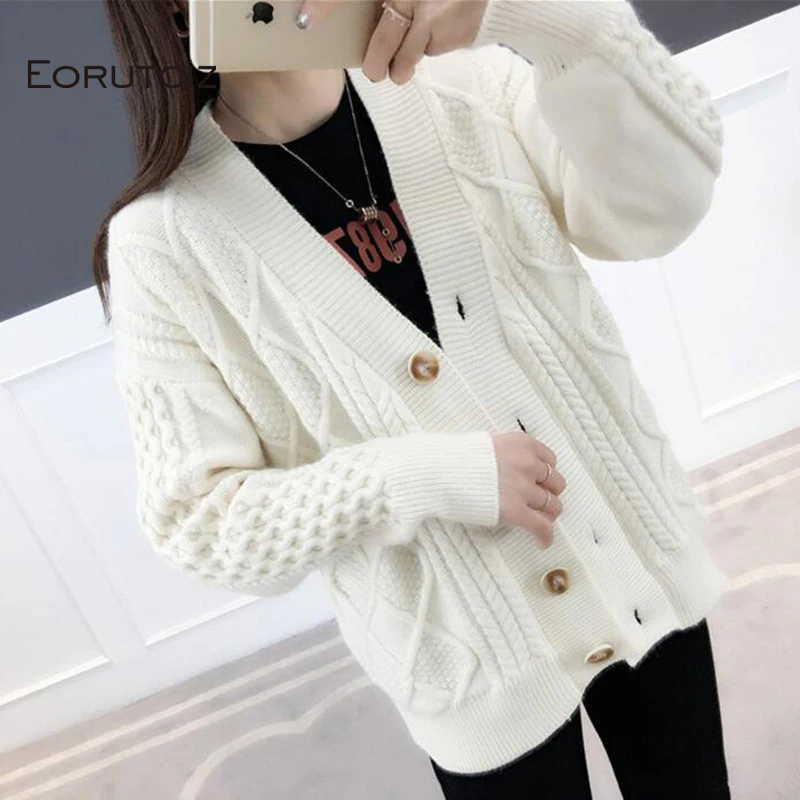 EORUTCIZ Winter Knitting Cardigan Women Sweater Oversize Jacket Casual Autumn Top Thick Long Sleeve Warm Basic Coat LM552
EORUTCIZ Winter Knitting Cardigan Women Sweater Oversize Jacket Casual Autumn Top Thick Long Sleeve Warm Basic Coat LM552