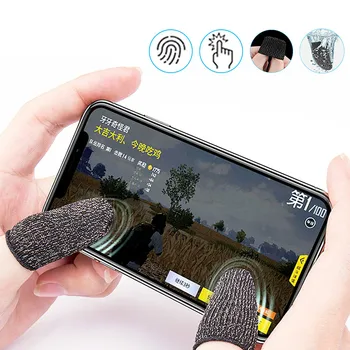 2020 2Pair Breathable Mobile Game Controller Finger Sleeve Touch Trigger for Fortnite PUBG Mobile Rules of Survival Gatillos
2020 2Pair Breathable Mobile Game Controller Finger Sleeve Touch Trigger for Fortnite PUBG Mobile Rules of Survival Gatillos