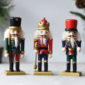 Cross border spot goods 15cm sets of three walnut clips puppet soldiers Christmas decorations hanging walnut artifact ornaments
Cross border spot goods 15cm sets of three walnut clips puppet soldiers Christmas decorations hanging walnut artifact ornaments