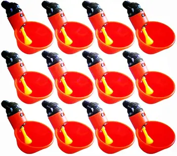 Fully Automatic Poultry Drinking Machine Chicken Drinking Cup, Chicken Drinking Machine/Poultry Drinking Machine (12 pcs)
Fully Automatic Poultry Drinking Machine Chicken Drinking Cup, Chicken Drinking Machine/Poultry Drinking Machine (12 pcs)
