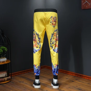 2020 Yellow Fashion Pants Male Pantalon Homme Pattern Men Suit Trousers Dress Pants Streetwear Social Pants Male Ropa De Hombre
2020 Yellow Fashion Pants Male Pantalon Homme Pattern Men Suit Trousers Dress Pants Streetwear Social Pants Male Ropa De Hombre