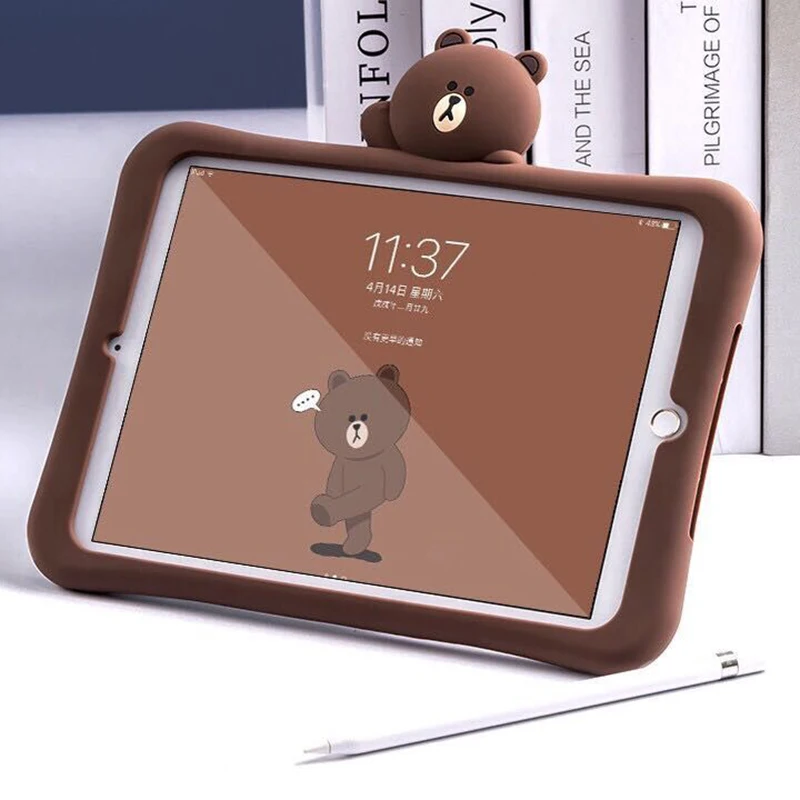 Cute Cartoon Image Protective Cover for ipad 2018 (9.7 Inches) Soft Silicone Protective Cover Waterproof Tablet Protective Cover
Cute Cartoon Image Protective Cover for ipad 2018 (9.7 Inches) Soft Silicone Protective Cover Waterproof Tablet Protective Cover
