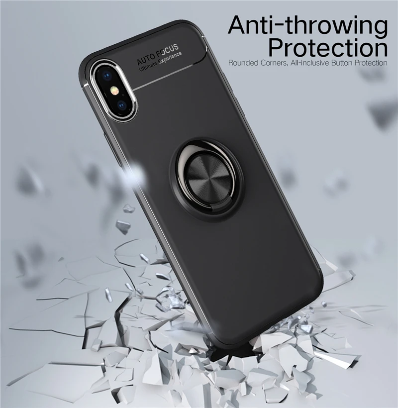 iphone x 金属指环支架壳 (9)