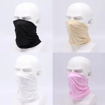 Unisex Ice Silk Sunscreen Balaclava Headwear Seamless Bandana Neck Gaiter Tube Motorcycle Dustproof Face Cover Scarf
Unisex Ice Silk Sunscreen Balaclava Headwear Seamless Bandana Neck Gaiter Tube Motorcycle Dustproof Face Cover Scarf