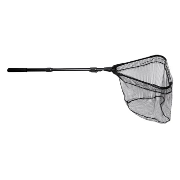Foldable Landing Net Triangle Brail Fly Fishing Fish Net Keeper Black with 59inch Extending Telescoping Pole
Foldable Landing Net Triangle Brail Fly Fishing Fish Net Keeper Black with 59inch Extending Telescoping Pole