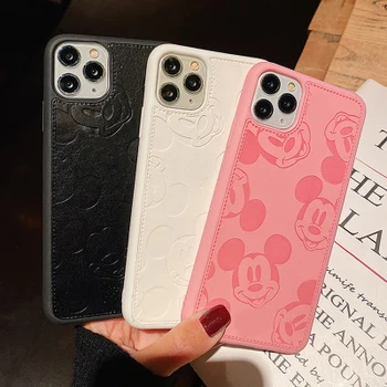 Hot Cartoon Minnie Mouse Leather Case For iPhone 11 Pro X Xs Max XR 8 7 6 6S Plus Cute 3D embossing Painting Soft leather Cover
Hot Cartoon Minnie Mouse Leather Case For iPhone 11 Pro X Xs Max XR 8 7 6 6S Plus Cute 3D embossing Painting Soft leather Cover