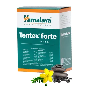Tentex Forte 200 pcs Anti-oxidant relieves str ess, rejuvenates, improves male performance 
Tentex Forte 200 pcs Anti-oxidant relieves str ess, rejuvenates, improves male performance