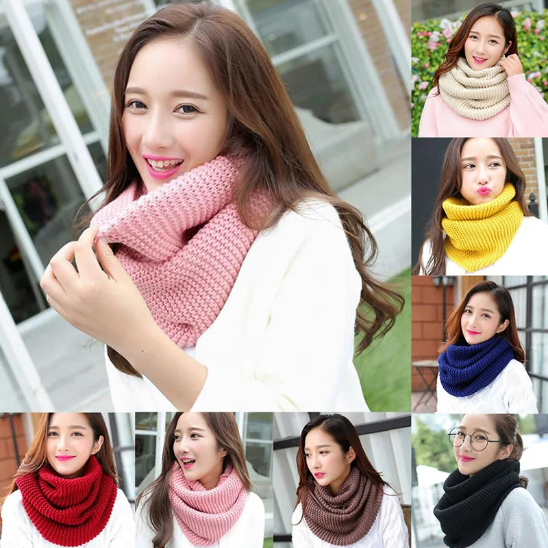 Women Scarf Knitted Snood Scarf Winter Infinity Scarves Neck Circle Cable Warm Soft Ladies Ring Scarf Female Fashion 13 Colors
Women Scarf Knitted Snood Scarf Winter Infinity Scarves Neck Circle Cable Warm Soft Ladies Ring Scarf Female Fashion 13 Colors